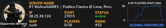 #1 MolinaGAMES | Publico Clasico @ Lima, Peru