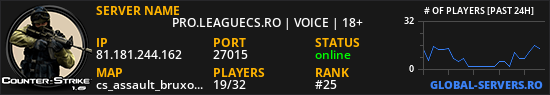  【 PRO.LEAGUECS.RO | VOICE | 18+