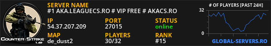 #1 AKA.LEAGUECS.RO # VIP FREE # AKACS.RO