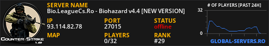 Bio.LeagueCs.Ro - Biohazard v4.4 [NEW VERSION]