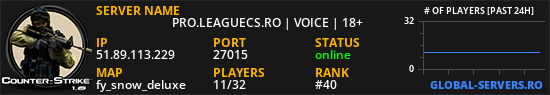  【 PRO.LEAGUECS.RO | VOICE | 18+
