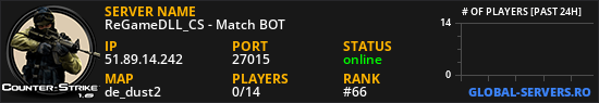 ReGameDLL_CS - Match BOT
