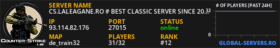CS.LALEAGANE.RO # BEST CLASSIC SERVER SINCE 2006
